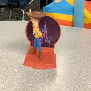 Disney Blue and Brown Woody Action Figure Playset